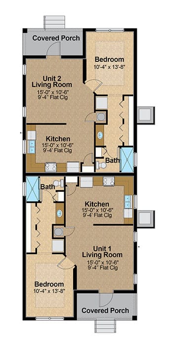 Del Boca Vista Bedroom 1 Bath Unit Corner Unit