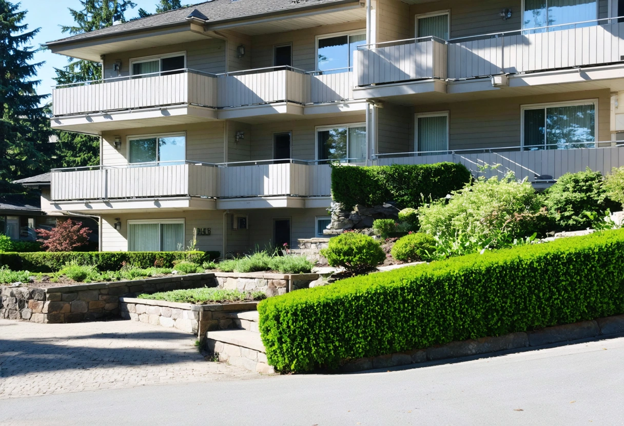 Cleaning supplies neatly arranged on a kitchen counter