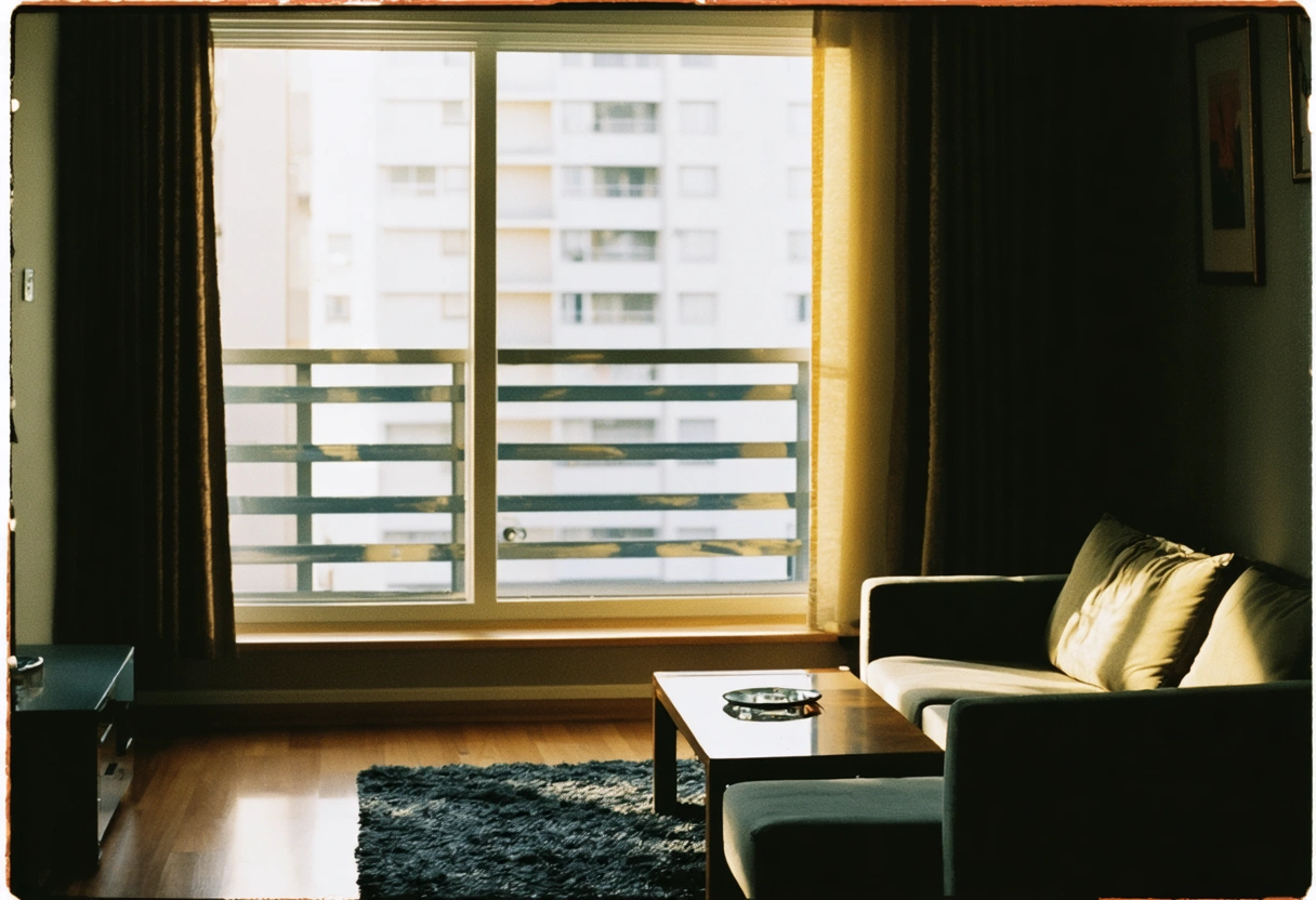 Luxurious apartment interior with modern decor and well-maintained fixtures